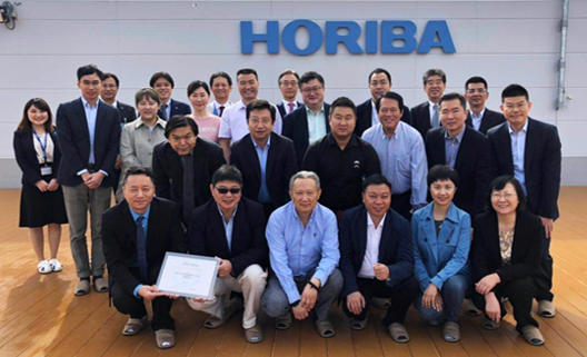 Delegation HORIBA